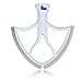 Kitchenaid Flex Edge Beater for Tilt-Head Stand Mixers, Original kitchenaid mixer blades with scraper 4.5 and 5 Quart, Made in USA (Grey)