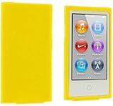 ANiceSeller(TM) Color Silicone Soft Rubber Gel Skin Case Cover for iPod Nano 7th Generation 7G 7 (Yellow)