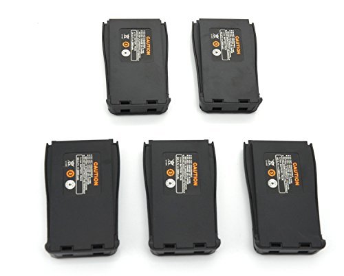 Aweek® Replacement Rechargeable Battery 2800mAh Li-ion Battery Pack for Baofeng BF-888S/ BF-777S/ BF-666S/ H777 Handheld Two Way Radio Walkie Talkies (5)