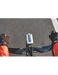 Altavoz portátil para bicicleta Bluetooth ultra delgado con resistente IP67 a prueba de agua y polvo para conducción y actividades al aire libre, radio FM, GPS y manos libres, listo y compatible con montaje de una mano