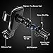 Gravity Phone Holder for Car,Air Vent Cell Phone Holder Universal Car Phone Holder Hands-Free Auto Clamping and Release Fits iPhone 11 Pro Max Xs Max Xr X 8 7 6 Plus Samsung Galaxy Note 10 9 S10+ S9