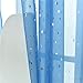 Kid Boy Room Window Sheer Sky Blue Curtain Panels Rod Pocket Beautiful Star Voile Sheer Drapes Curtains for Bedroom Living Room Nursery Room,Window Treatments,39 x 79 inch,Blue,1 Panel