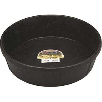 Little Giant Farm & Ag HP-3 3 Gallon Rubber Feed Pans