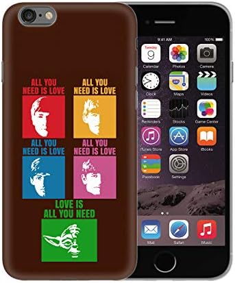 Beatles And Yoda Mashup Love Is All You Need_BEN2655 Protective Phone Mobile Smartphone Case Cover Hard Plastic For iPhone XR Funny Gift Christmas