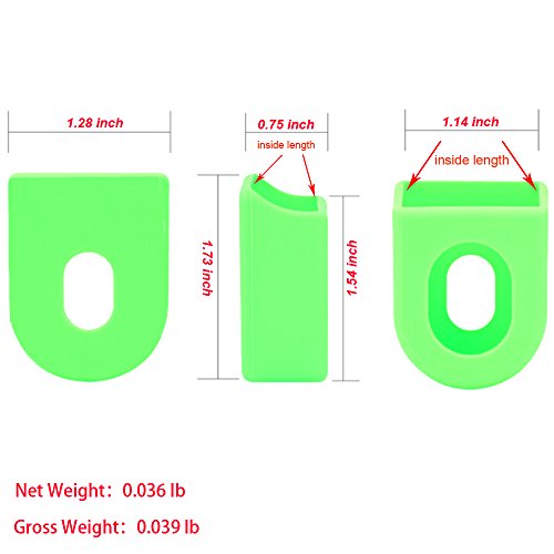 NICEDACK Bicycle Crankset Protective Cover, 2 PCS Sleeve Protector Mountain Road Bike Arm Boots Fixed Gear Bicycle Crank Protective Cover (red)