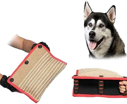 犬の訓練の枕耐久性のある犬のトレーニング咬傷タグのおもちゃ