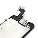 Ayake LCD Screen for iPhone 5s Black Full Display Assembly Digitizer Touchscreen Replacement with Front Facing Camera, Speaker and Home Button Pre-Assembled (All Required Tools Included)