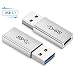 Electop USB 3.1 Type C Female to USB A Male Adapter (2 Pack), Type A to C USB 3.1 Female to USB A Female Adapter Converter Support Data Sync and Charging