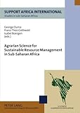 Agrarian Science for Sustainable Resource Management in Sub-Saharan Africa, , 3631585241