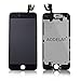 LCD Touch Screen Display Digitizer Replacement Assembly Full Set Compatible For iPhone 6 4.7 Inch Repair Tool Kit (Black)