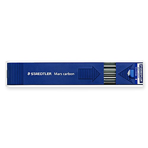 Staedtler mars carbon lead, 2mm, b  (200-b)