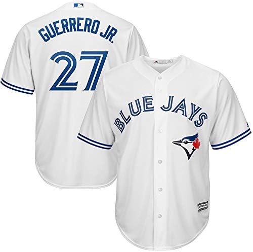 YQSB Personalized Jersey Shirt Baseball Toronto Blue Jays #27 Guerrero Jr. Baseball uniform