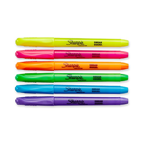 2 Sharpie+27145+Highlighters+Assorted+12+Count