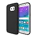 Incipio Dualpro Hard Shell Case with Silicone Core for Samsung Galaxy S6 Edge - Retail Packaging - Black