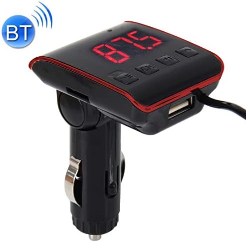 車の充電器急速充電 Usbポート付き12 24v 2 1a車のmp3音楽プレーヤー多機能無線車のfmプレーヤー無線車の充電器 大型家電 Ledスクリーン支持ハンドフリーとtfカード 車の充電器車の充電器 色 Pcソフト Red ビューティー B07cmzmbgs 新作製品 世界最高品質人気