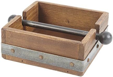 Europe2You Napkin Holder (Bordeaux Galvanized Zinc) RBF703U83