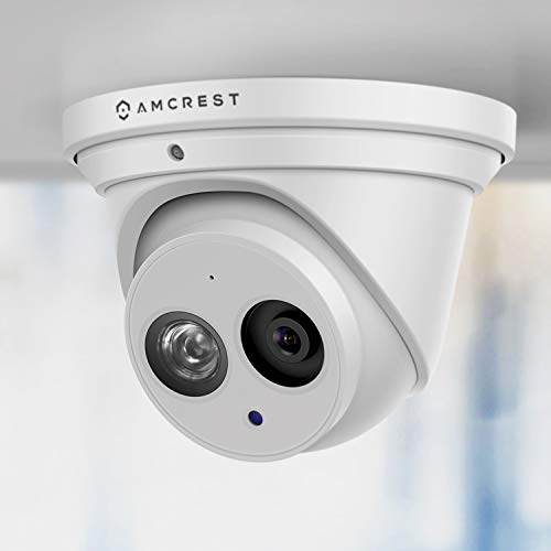 Amcrest-UltraHD-4K-8MP-Outdoor-Security-IP-Turret-PoE-Camera-3840x2160-164ft-NightVision-28mm-Lens-IP67-Weatherproof-MicroSD-Recording-128GB-White-IP8M-T2499EW