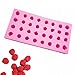 Fewo 32-Cavity 3D Raspberry Silicone Mold for Fondant Chocolate Candy Gum Paste Polymer Clay Resin Kitchen Baking Sugar Craft Cake Cupcake Decorating Tools
