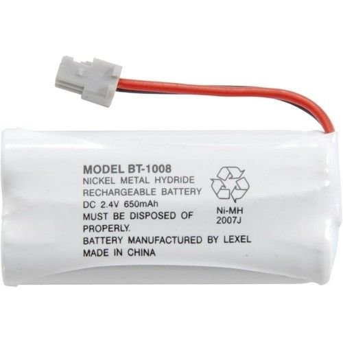 white Rechargeable Cordless Phone Telephone batteries for Uniden  BT-1008, BT1008, BT-1008S, BT1008S, BT-1016, BT1016 (two pack)
