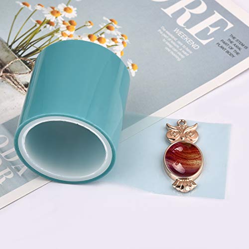 Open Bezel Pendants Charms Resin Molds for Jewelry Findings DIY Pressed Flower Frame Assorted Geometric Hollow Trays 50pcs, 1pcs Seamless Tape - Thumbnail 4