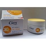 Cien Anti-Wrinkle DAY CREAM - 50 ml - with q10, Hyaluronic Acid & Vitamin E