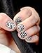 Black and White Chevron Nail Wraps, Half Sheet, Jamberry Nail Wraps