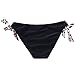 MissTalk Women's Push up Padded Halter Bikini Sets Bikini Top Bottom(Black and Leopard Strap S)