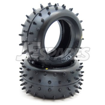 Schumacher Racing "Full Spike" 1/10 Buggy Rear Tires (2) (Soft)