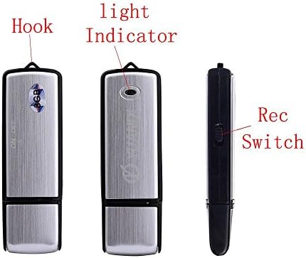 Voice Recorder YUANDI digital voice recorder usb Multifunctional Rechargeable Mini Audio Recording Device Dynamic Noise Reduction Best Spy Voice Recorder for Meetings Pen