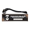 Beard-Growth-Roller-540-05MM-Titanium-Needles-Derma-Roller-for-Men-Matte-Black-Beard-Roller-Stimulate-Beard-and-Hair-Growth-Microneedle-Roller Beard Growth Roller/Derma Roller for Men/Microneedle Roller /540 0.5MM Titanium Needles (0.5mm)