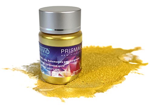 VViViD Prisma65 Raw Pigment Chrome Gold Metallic Pearl Powder 20g Jar