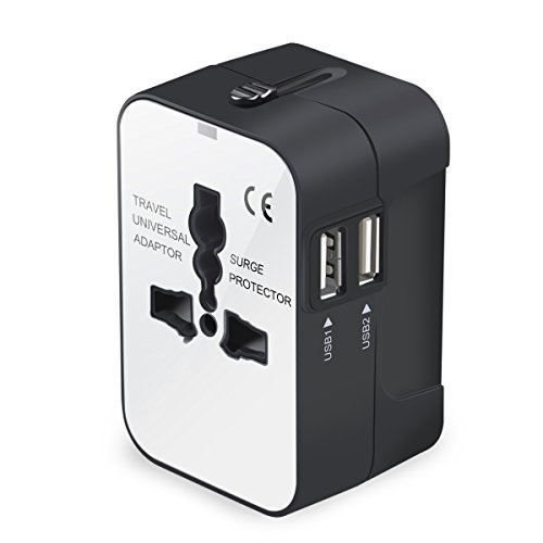 Travel adapter, universal all in one worldwide travel a…