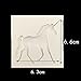 Joinor Horse Unicorn Silicone Mould Candy Fondant Mold Cake Decorating Tools Chocolate Gumpaste Mold