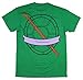 Teenage Mutant Ninja Turtles TMNT Mens Costume T-Shirt(Donatello,Medium)
