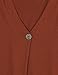 Sleeveless Tops For Women Summer,Laksmi Basic Solid V Neck Casual Office Flow Tunic Tank Shirt L Brick Red