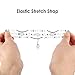 Simpeak Fashion Elastic Band Compatible with Fitbit Blaze Smartwatch Fitness, Large(7.28