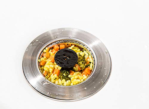 5 SinkShroom+Revolutionary+Clog+Free+Stainless+Strainer