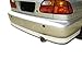 Type-R Style Rear Bumper Lip For Honda Civic 1999-2000 Coupe; Sedan
