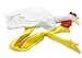 Fun Express - Felt Chicken Hat - Apparel Accessories - Hats - Novelty Piece Hats - 1 Piece
