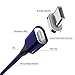 Smart&Cool 5 Feet GenX USB-C Charging & Data Sync Magnetic Cable Compatible with USB-C Phones (Blue, 5ft-2pack)