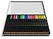 Castle Art Supplies Soft Smooth Lead, Vibrant Colors, Perfect for Adult Coloring Books Secret Garden or Children's Gift Tin Box, 36 Piece