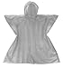 5 Pack Kids Emergency Rain Poncho Children Emergency Raincoat with Hood (White)