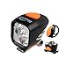 Magicshine MJ 902, 1600 Lumens Bike Light Set, Wireless Remote Bicycle Lights Front and Rear Combo, Rechargeable 2 CREE XM-L2 LED Bike Tail Light, Portable & Convenient Bright Bike Light
