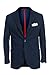 La Catenella Men's Suits Stylish Casual Tweed Navy Color Blazer Jacket