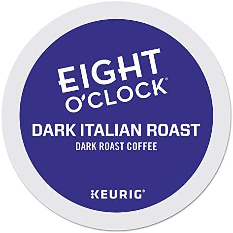 Eight Oclock Coffee Dark Italian Roast Keurig Singleserve Kcup Pods Dark Roast Coffee 96 Count