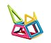 MAGFORMERS Magic Pop 25 Pieces, Rainbow Colors, Educational Magnetic Geometric Shapes Tiles Building STEM Toy Set Ages 3+