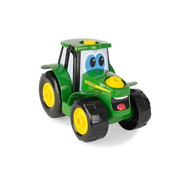 John-Deere-Build-A-Johnny-Tractor-16-Piece-Building-Farm-Toy-Car-Tractor-Toy-With-Motorised-Drill-For-18-Months-2-3-4-Years-Old-Boys-Girls John Deere Build A Johnny Tractor, 16 Piece Building Farm Toy Car, Tractor Toy With Motorised Drill For 18 Months, 2, 3…