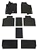 Toyota Genuine 2017 Sienna All-Weather Floor Liner Set PT908-08170-02. Black 8 Piece Set.