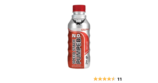 Amazon Com Abb Performance Speed Stack Pumped N O Nutrition Beverages Fruit Punch 22 Ounce Bottles Pack Of 20 Energy Drinks Everything Else