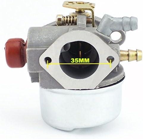 QAZAKY Carburetor Compatible with Tecumseh 640004 640014 640017 640017A 640017B 640025 640025A 640025B 640025C 640117 640104 640135A OH195EA OH195XA OHH45 OHH50 OHH55 OHH60 OHH65 OH195 - Image 4
